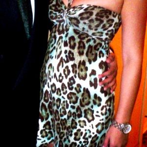 Leopard print dress